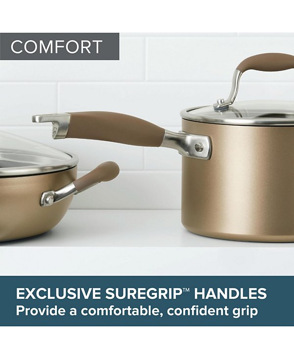 Advanced Home Hard-Anodized 8.5" Nonstick Skillet