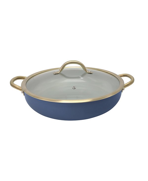 Ceramic 13" Everyday Pan with Lid