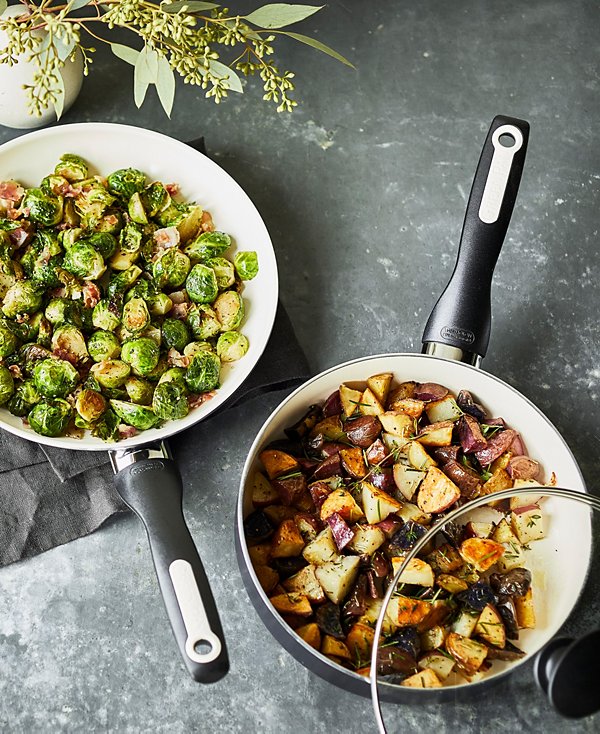 Rio Ceramic Nonstick 8"and 10" Frypan Set