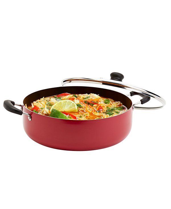 Asian Non Stick Aluminium 10.5 Quart Family Cooker