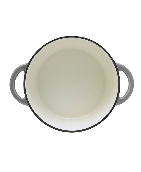 Enamel Cast Iron 3 Quart Dutch Oven with Lid