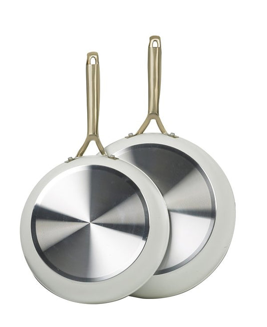 Forged Aluminum 10" and 12" 2 PC Saute Pan Set