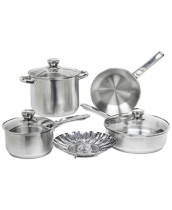 Stainless Steel 8-Pc. Cookware Set