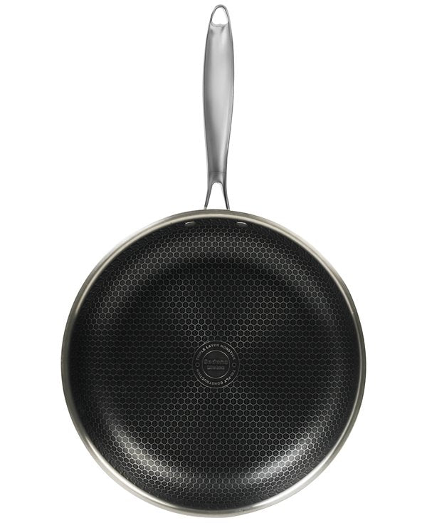 Glidesteel 12" Nonstick Stainless Steel Frypan