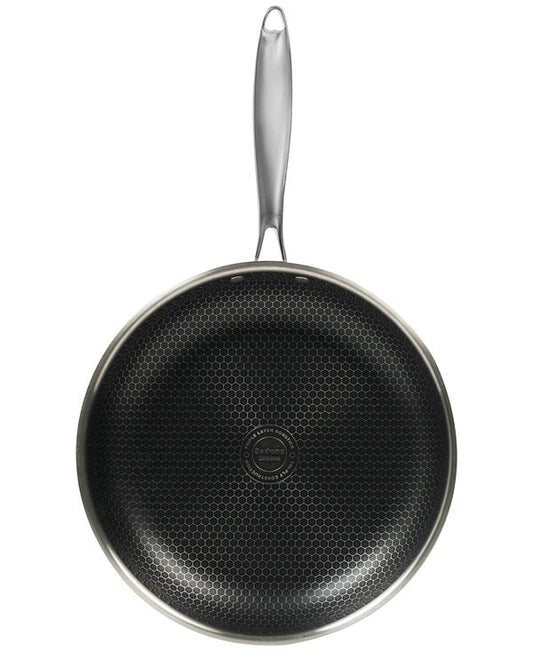 Glidesteel 12" Nonstick Stainless Steel Frypan